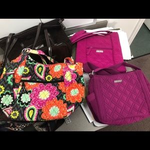 Various Vera Bradley bags